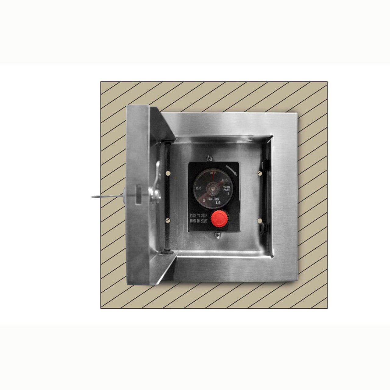 TrueFlame Locking Cabinet to house ESTOP1-0H TF-ESTOP-LC-KIT – Flame ...