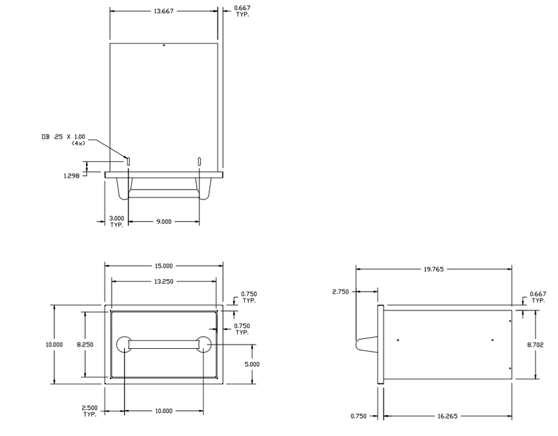 Twin Eagles 15-Inch Built-In Stainless Steel Paper Towel Drawer with Storage Tray - TEPT15SD-C Flame Authority