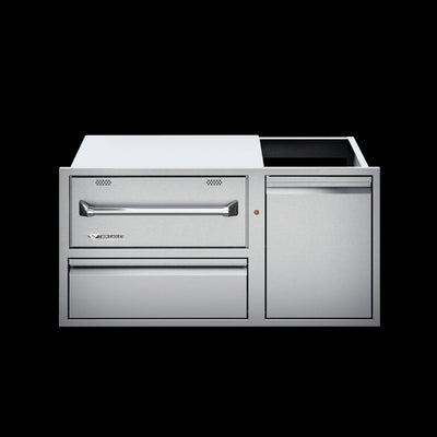 Twin Eagles TEWD42C-C Warming Drawer Combo, 42x20.75-Inch Flame Authority