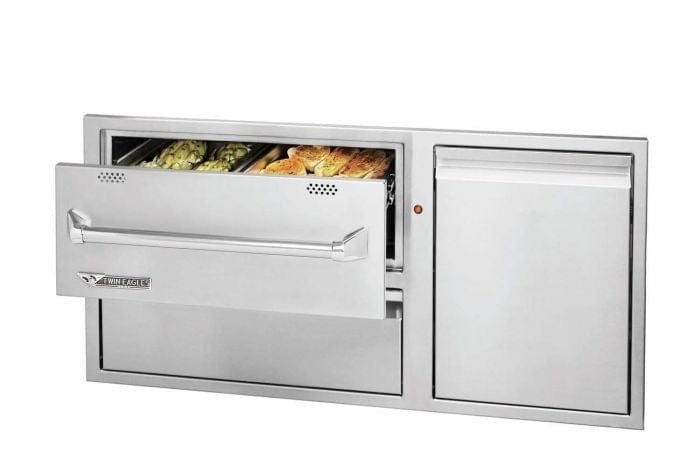 Twin Eagles TEWD42C-C Warming Drawer Combo, 42x20.75-Inch Flame Authority