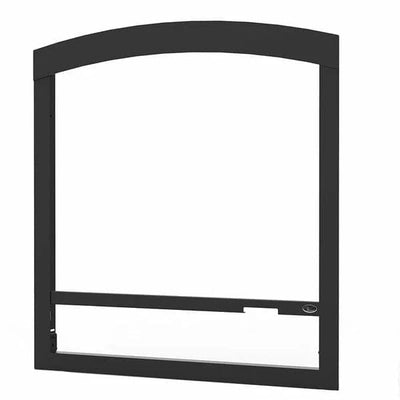 Valcourt Black Arched Faceplate for Lafayette II VA10FA06 Fireplace Accessories VA10FA06 Flame Authority