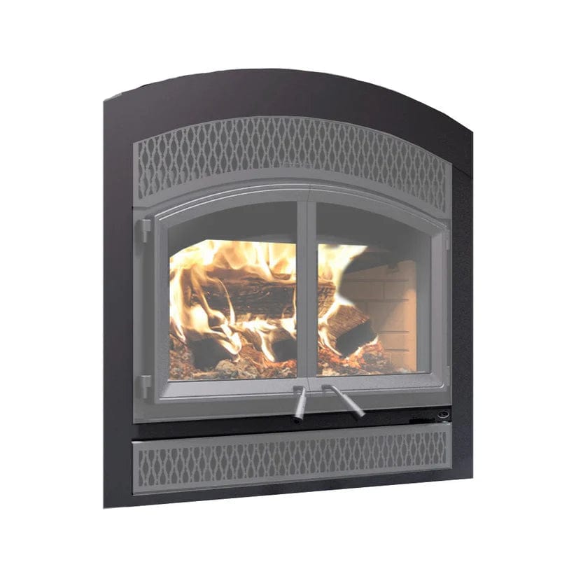 Valcourt Black Arched Faceplate VA15FA07 Fireplace Accessories VA15FA07 Flame Authority