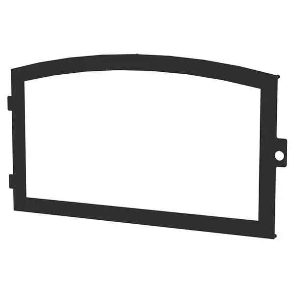 Valcourt Black Door Overlay VA10RE07 Fireplace Accessories VA10RE07 Flame Authority