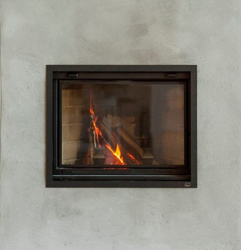 Valcourt Black Narrow Overlap VA7FE06 Fireplace Accessories VA7FE06 Flame Authority