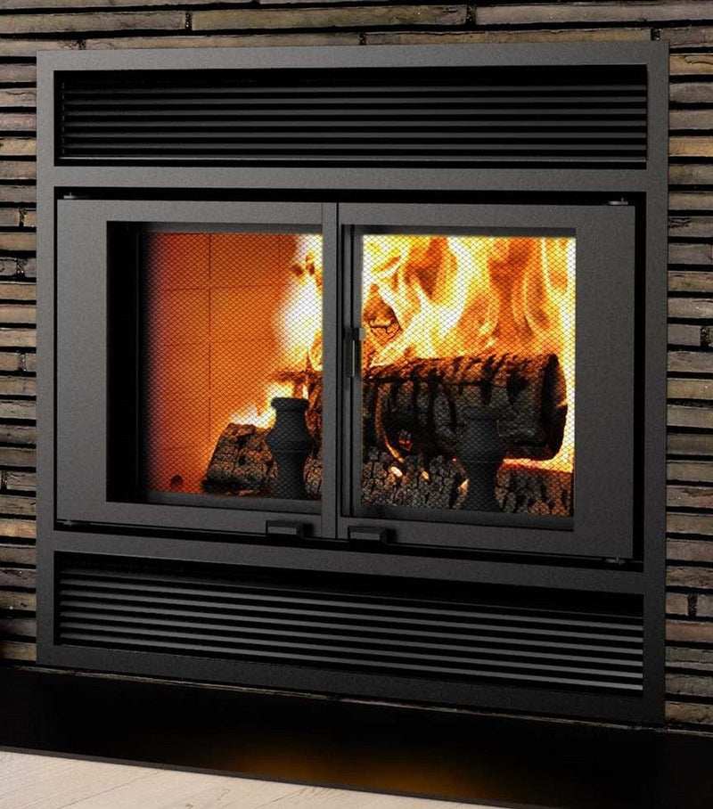 Valcourt Black Traditional Faceplate VA1FE06 Fireplace Accessories VA1FE06 Flame Authority