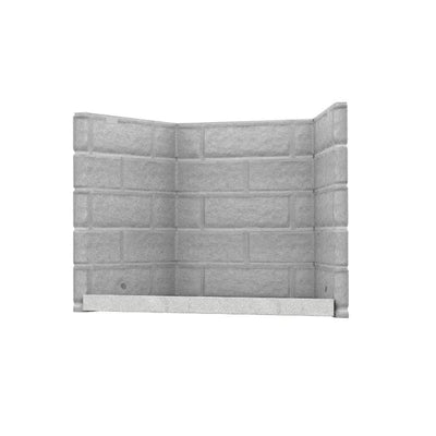 Valcourt Classic Moulded Refractory Brick Panels VA7071BR Fireplace Accessories VA7071BR Flame Authority