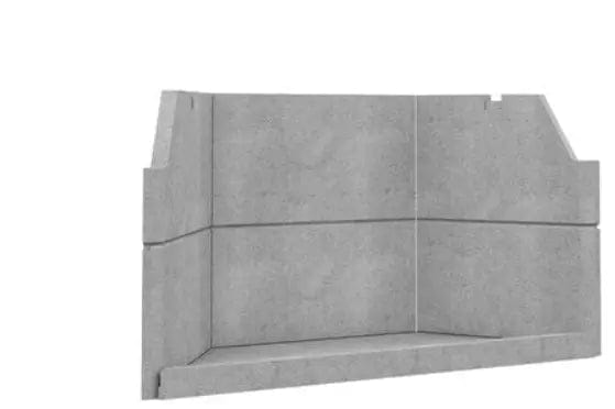 Valcourt Contemporary Moulded Brick Panels VA16071M Fireplace Accessories VA16071M Flame Authority