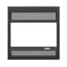 Valcourt Urban Style Square Faceplate Louver VA10LS03 Fireplace Accessories VA10LS03 Flame Authority