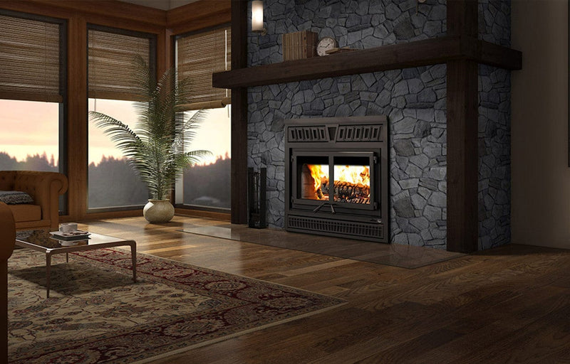 Valcourt Waterloo Wood Fireplace FP15 Fireplaces FP15 Flame Authority