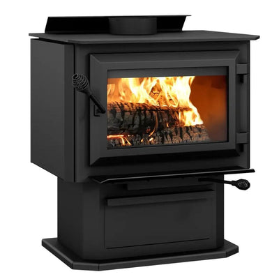 Ventis HES170 EPA-Certified Wood Stove VB00013 Side View