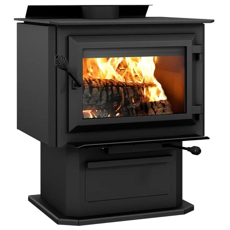 Ventis HES240 EPA-Certified Wood Stove VB00016 Side View