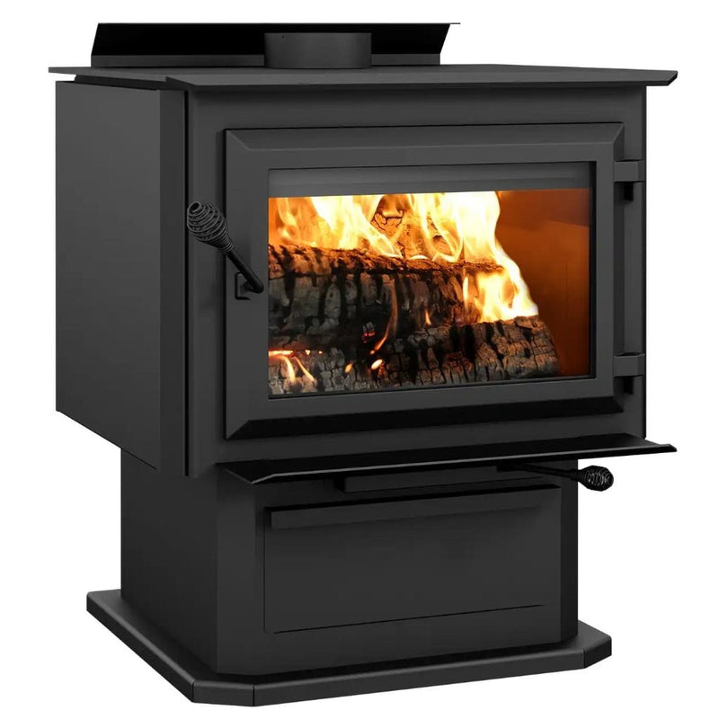 Ventis HES350 EPA-Certified Wood Stove VB00020 Side View