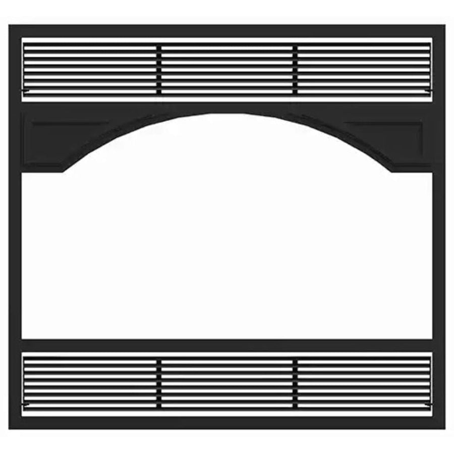 Ventis Rustic Style Faceplate for ME300 Wood Fireplace VBA1520 Front View