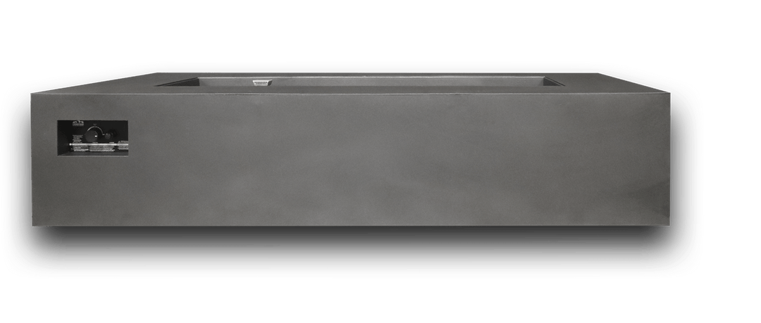 Warming Trends AON 48-inch Powder-Coated Steel 24 VOLT Hot Surface Ignition Rectangular Fire Table Flame Authority