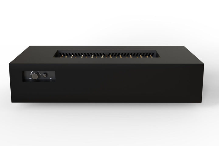 Warming Trends AON 48-inch Powder-Coated Steel 24 VOLT Hot Surface Ignition Rectangular Fire Table Flame Authority