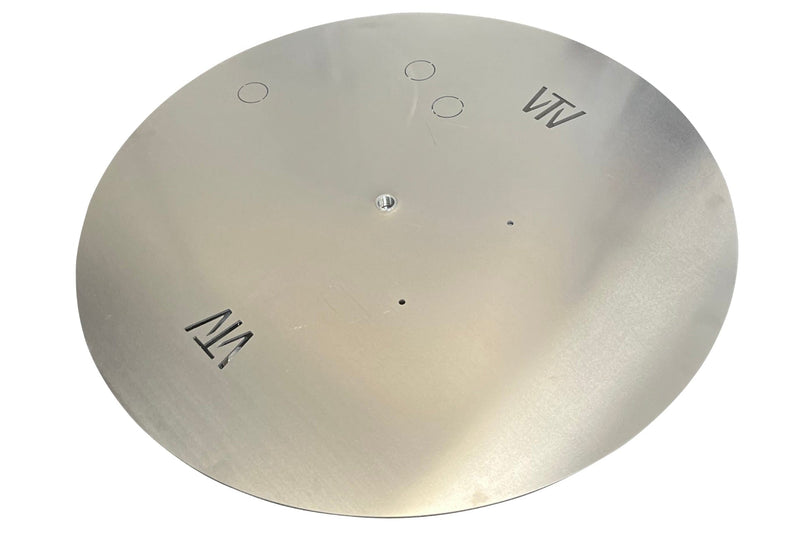 Warming Trends Circular 12.00-17.99-inch Aluminum Fire Pit Burner Plate ALPL1218C Flame Authority