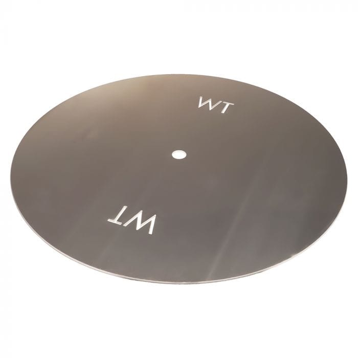 Warming Trends Circular 12.00-17.99-inch Aluminum Fire Pit Burner Plate ALPL1218C Flame Authority