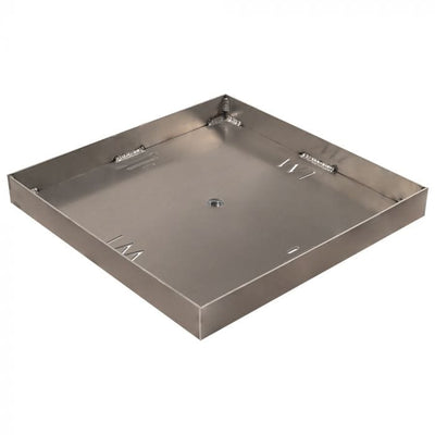Warming Trends Square 18.01-23.99-inch Aluminum Fire Pit Burner Pan ALPAN1824S Flame Authority
