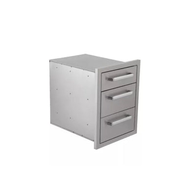 Whistler by Bonfire Outdoor 45.19 Pound Stainless Steel Vertical Triple Drawer CBATD