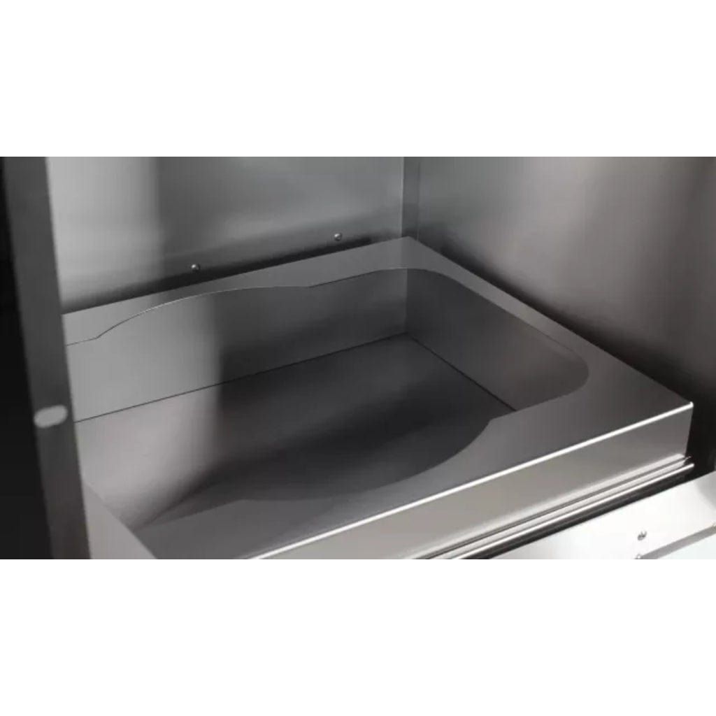 Whistler by Bonfire Outdoor Black Series Triple Drawer & Trash Can Combo CBATDT-B