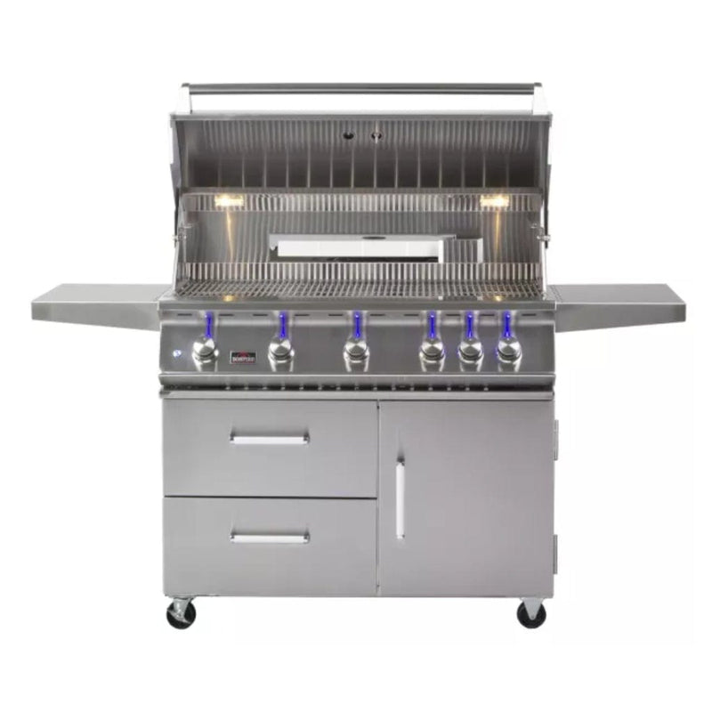 Whistler by Bonfire Outdoor Prime 500 42 inch 5-Burner Freestanding Propane Grill with Infrared Rear Burner CBF500CDC-LP
