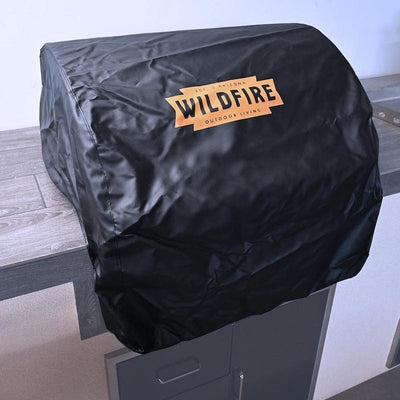 Wildfire Ranch 36" Black Vinyl Grill Cover WF-GC36