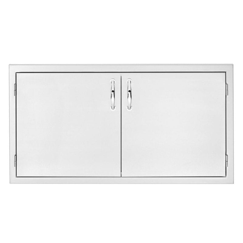 36" 2-Drawer Dry Storage Pantry & Enclosed Cabinet Combo SSDP-36DC