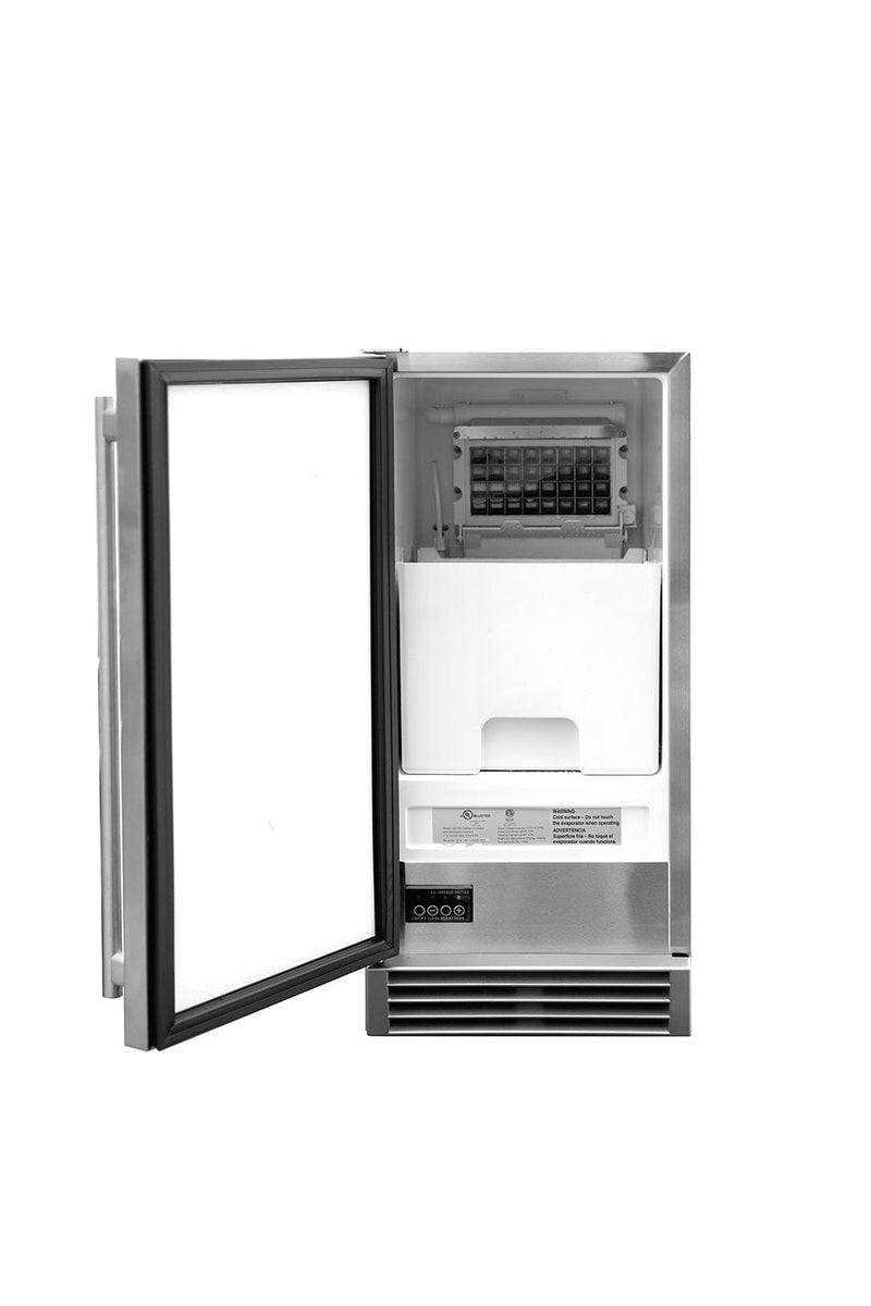  Whynter IMC-270MS Compact Ice Maker, 27-Pound, Metallic Silver  : Appliances