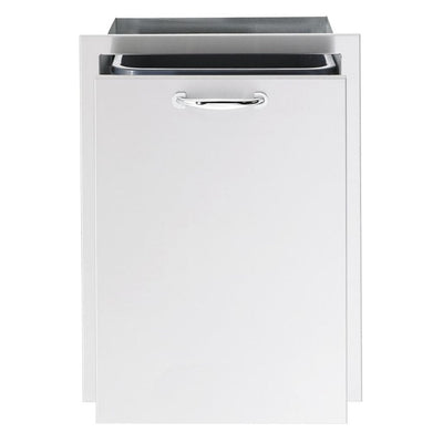 American Made Grills AMG 20" Stainless Steel Trash Pullout Drawer with 10 Gallon Trash Bin SSTD1-20