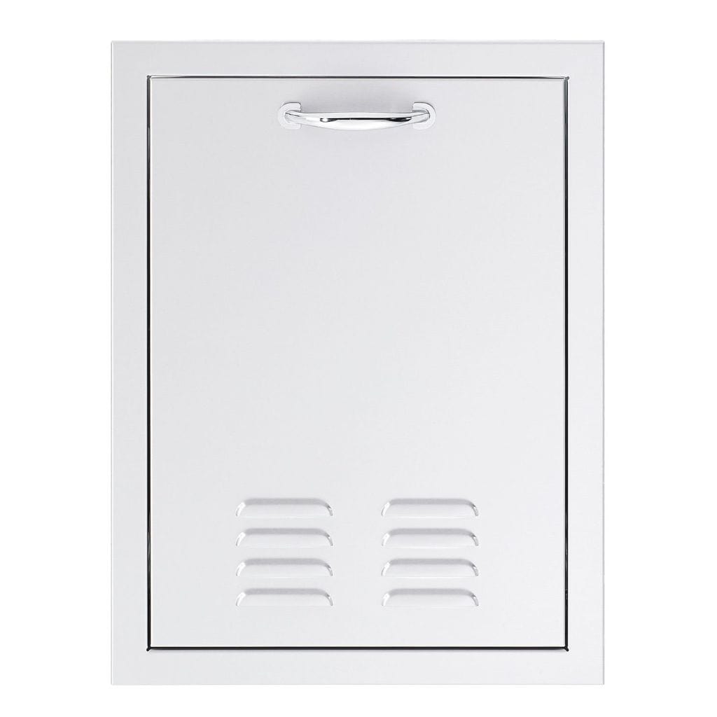 American Made Grills AMG 20" Trash (or) LP Tank Pullout Drawer Masonry Frame Return SSTD1-20M