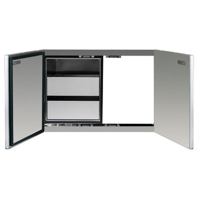 American Made Grills AMG 36" 2-Drawer Dry Storage Pantry & Access Door Combo SSDP-36AC