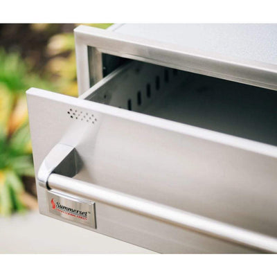 American Made Grills AMG 36" Stainless Steel Built-In 120V Outdoor Electric Warming Drawer SSWD-36