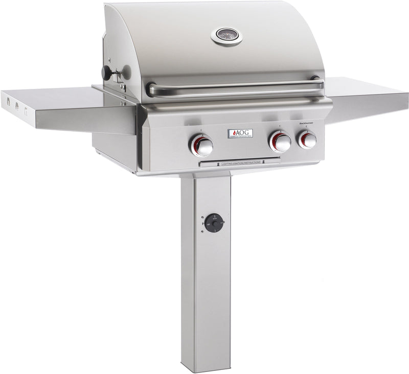 American Outdoor Grill T Series 24" In-Ground Post Mount Grill 24NGT