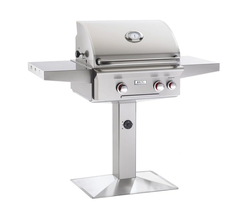 American Outdoor Grill T Series 24" Post Mount with Base Grill 24NPT