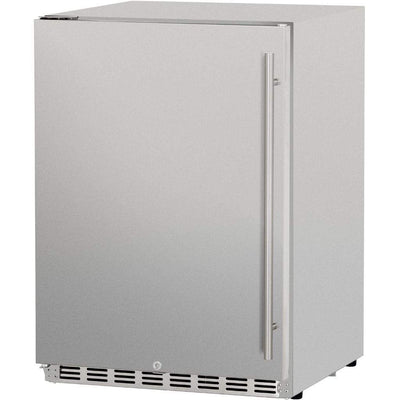 AMG American Made Grills 24" 5.3c Deluxe Outdoor Rated Refrigerator
