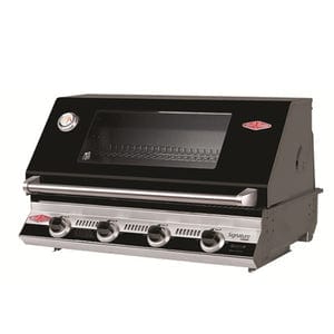 BeefEater Signature S3000E 32" 4-Burner Black Built-In Barbecue Grill 19942