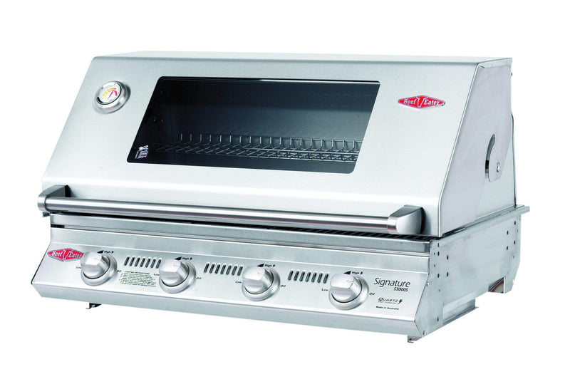 BeefEater Signature S3000SS 4 Burner Premium Built-In Gas Grill 12840S