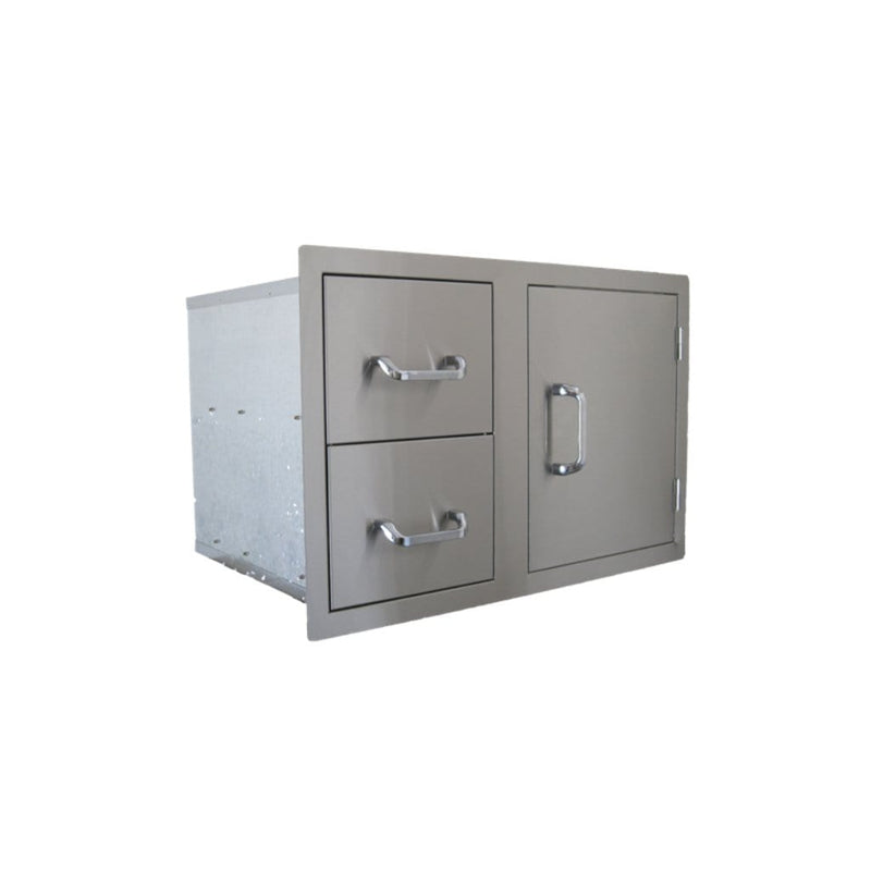 BeefEater Stainless Steel Single Storage Door & Propane Drawer