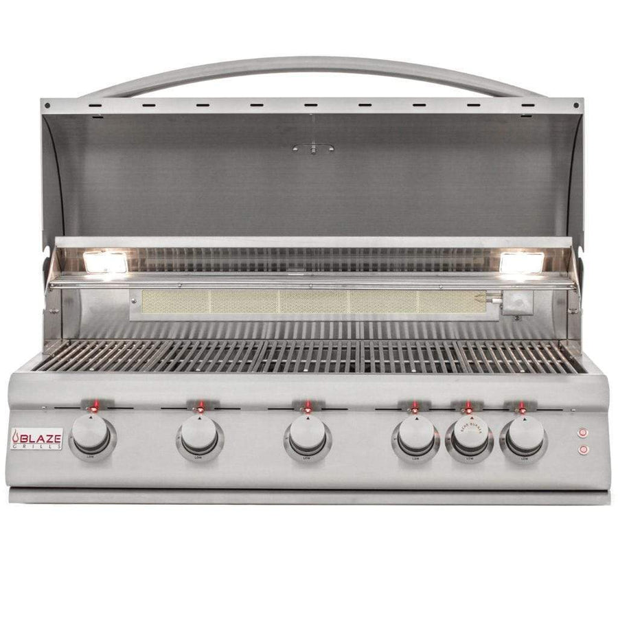 Blaze 40" 5-Burner LTE Gas Grill with Built-in Lighting BLZ-5LTE2