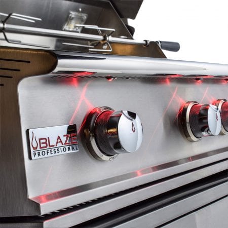 Blaze Professional LUX 44-Inch 4 Burner Built-In Gas Grill BLZ-4PRO