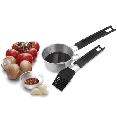 Broil King 2pc Deluxe Stainless Steel Basting Set - 61490