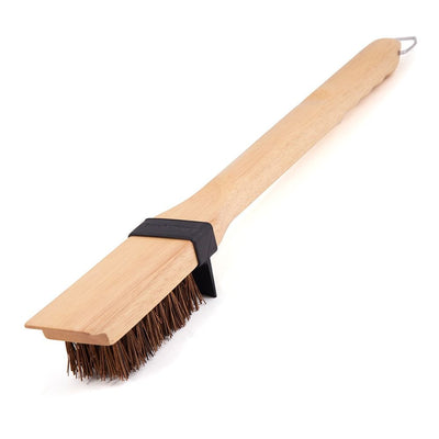 Broil King Heavy and Long Palmyra Bristles Wood Grill Brush - 65228