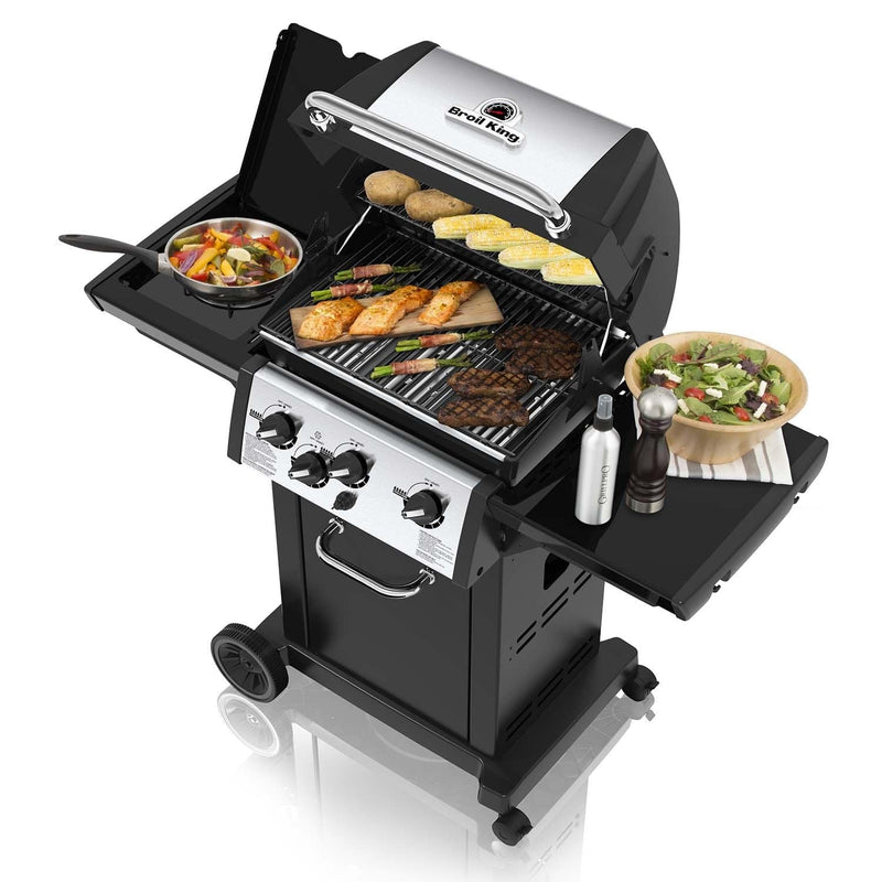 Broil King MONARCH™ 340 52-inch Gas Grill with 3 stainless steel Dual-Tube™ burners