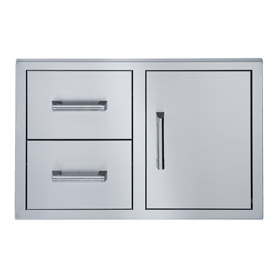 Broilmaster 34 Inch Single Door / Double Drawer Combo -BSAW3422SD