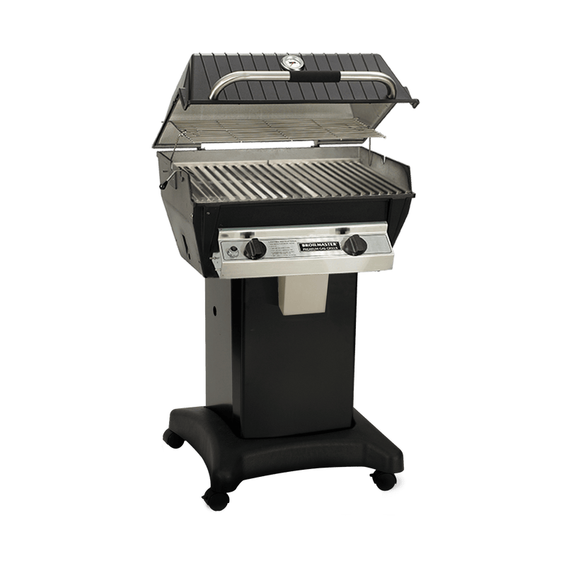 Blue flame gas clearance grill