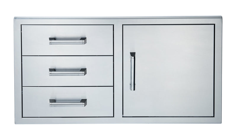 Broilmaster Single Door With Triple Drawer, 42-In. BSAW4222ST