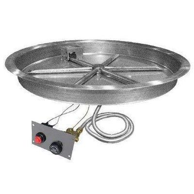 Copy of Firegear 29" Stainless Steel Round Pan Gas Fire Pit Insert FPB-29RBS