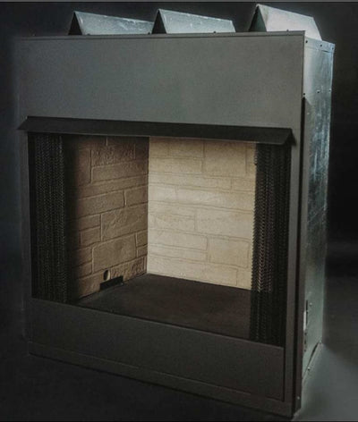 Copy of Heatmaster Vent Free Firebox Builder 36" w/Multi-pattern Brick HVF36BB