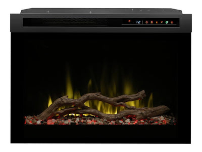 Dimplex 26" Multi-Fire XHD Pro Plug-In Electric Fireplace with Acrylic Ice & Driftwood