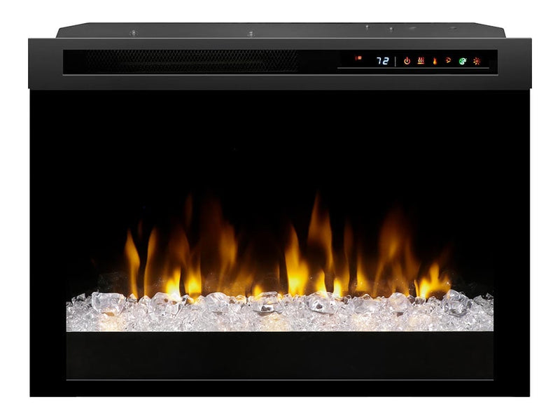 Dimplex 26" Multi-Fire XHD Pro Plug-In Electric Fireplace with Acrylic Ice & Driftwood